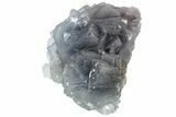 Blue, Cubic Fluorite Crystal Cluster - Pakistan #221246-2